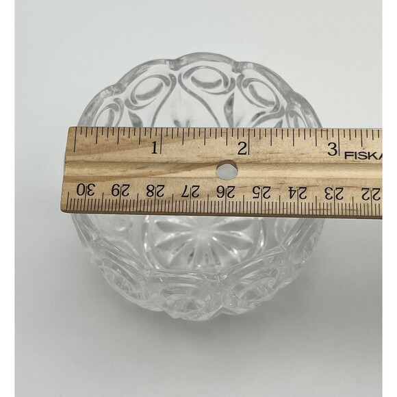 Vintage Golden Crown Lead Crystal 3-Piece Creamer, Sugar Bowl & Tray Set Germany - Picture 9 of 12